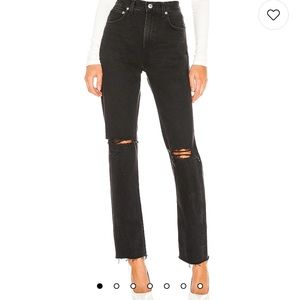 AGOLDE Cherie High Rise Straight in Distortion Size 31